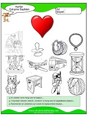 K Sesi Çalışma Sayfaları